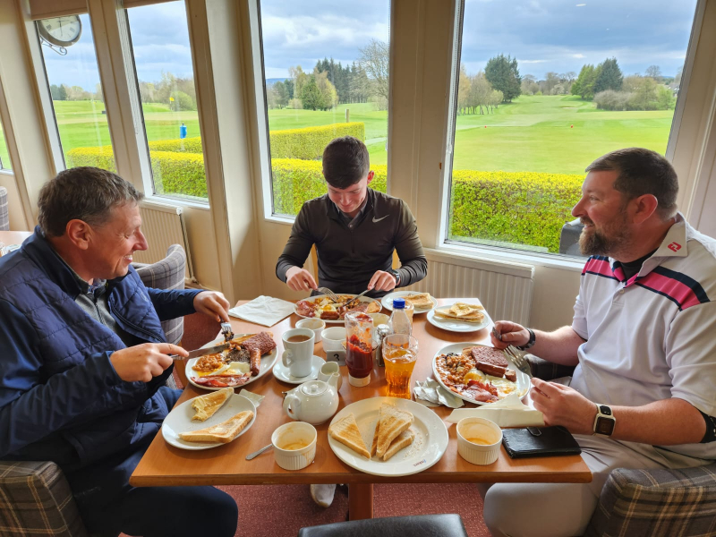 Our Sunday Breakfast Clubs are proving very popular with our members. Join us on Sundays at 9am for a 9 hole sweep and either a full Scottish breakfast or a breakfast roll with tea & coffee. 